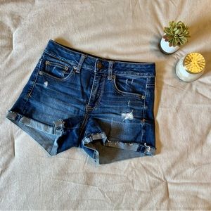 American Eagle Denim Shorts, size 4